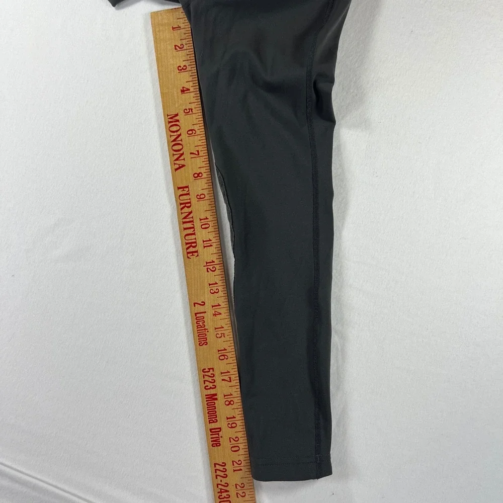 Kerrits Performance Equestrian Riding Tights Black Knee Patch Leggings Medium